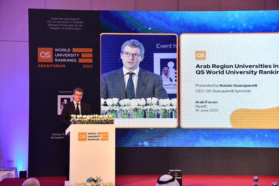 QS World University Ranking Ceremony 2023