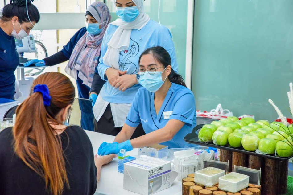 Activities of the World Diabetes Day