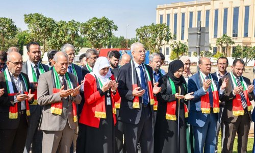 أسرة جامعة العين تحيي يوم الشهيد
