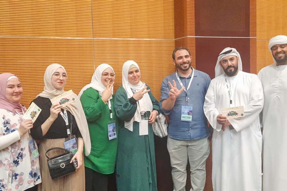 Winning students at IEEE Competition
