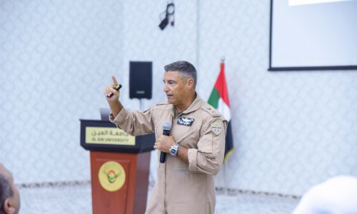 جامعة العين تستضيف المدير العام للمركز الوطني للبحث والإنقاذ في جلسة حوارية حول 