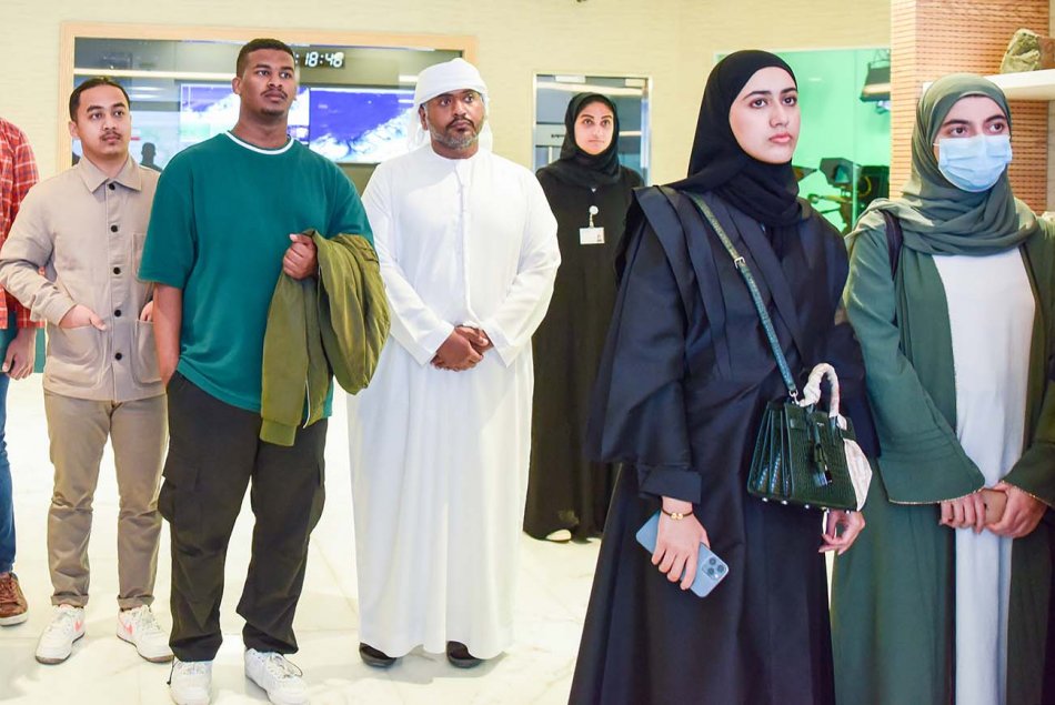 A student visit to the National Center of Meteorology