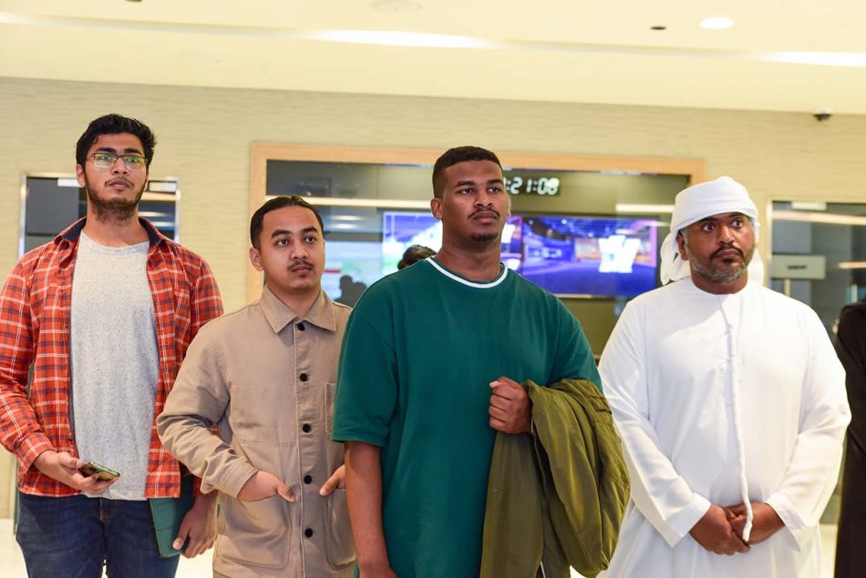 A student visit to the National Center of Meteorology