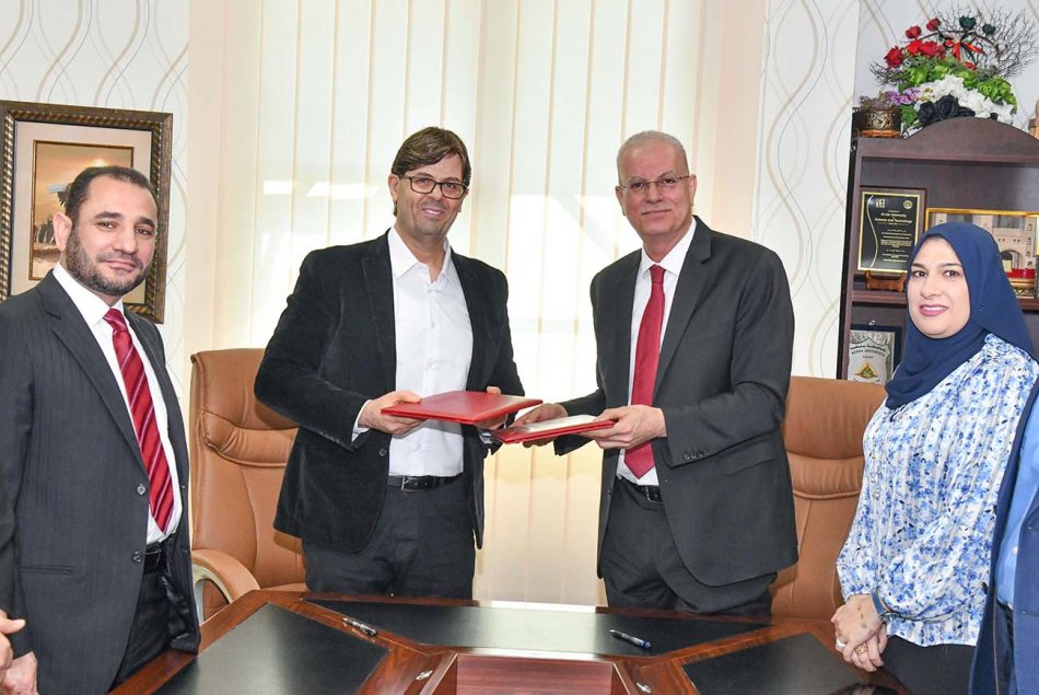 Signing MOUs with Engineering companies