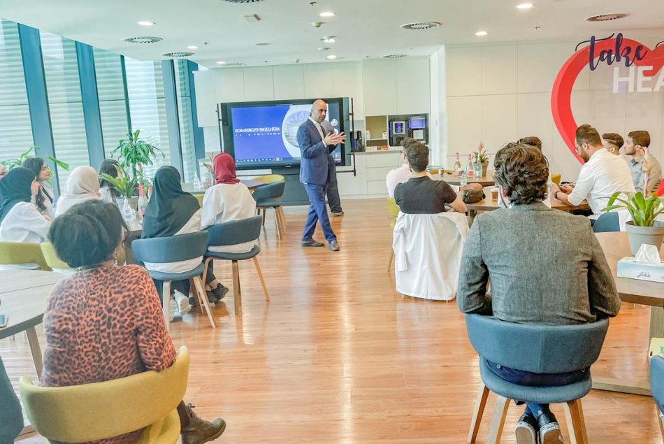 A visit to Boehringer Ingelheim Pharmaceutical Company