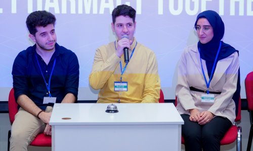كلية الصيدلة تشارك في المؤتمر الإماراتي الوطني لطلاب الصيدلة 2023