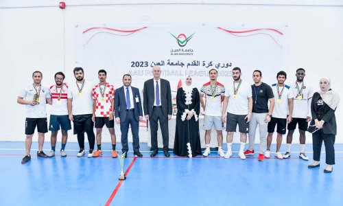 تتويج كلية الهندسة بنهائي دوري كرة القدم للكليات بعد فوزه بستة أهداف