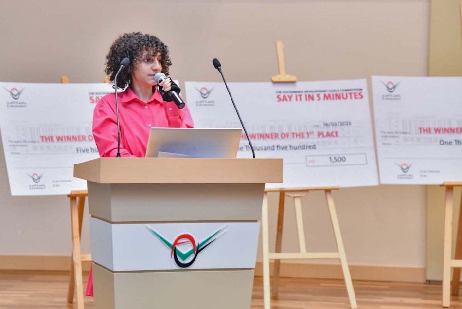 Say it in 5 mins competition (Abu Dhabi Campus)
