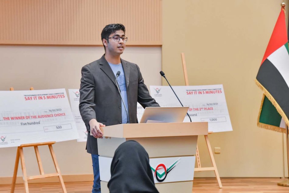 Say it in 5 mins competition (Abu Dhabi Campus)
