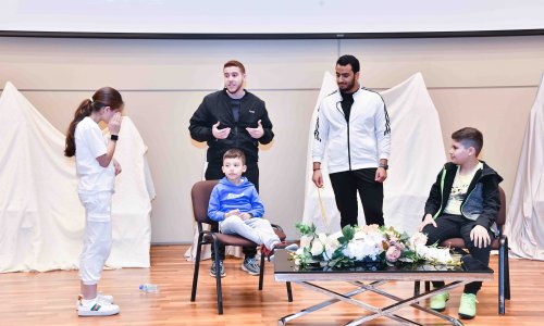 Theatrical performance to promote the Human Brotherhood