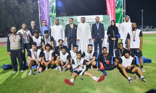 Al Ain University Won the second place in the Interuniversity Football Champions Cup 2023
