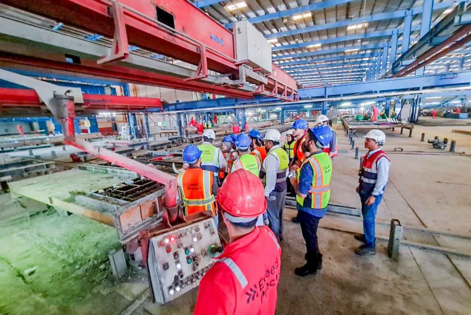 A Student’s Field trip to Exeed Precast