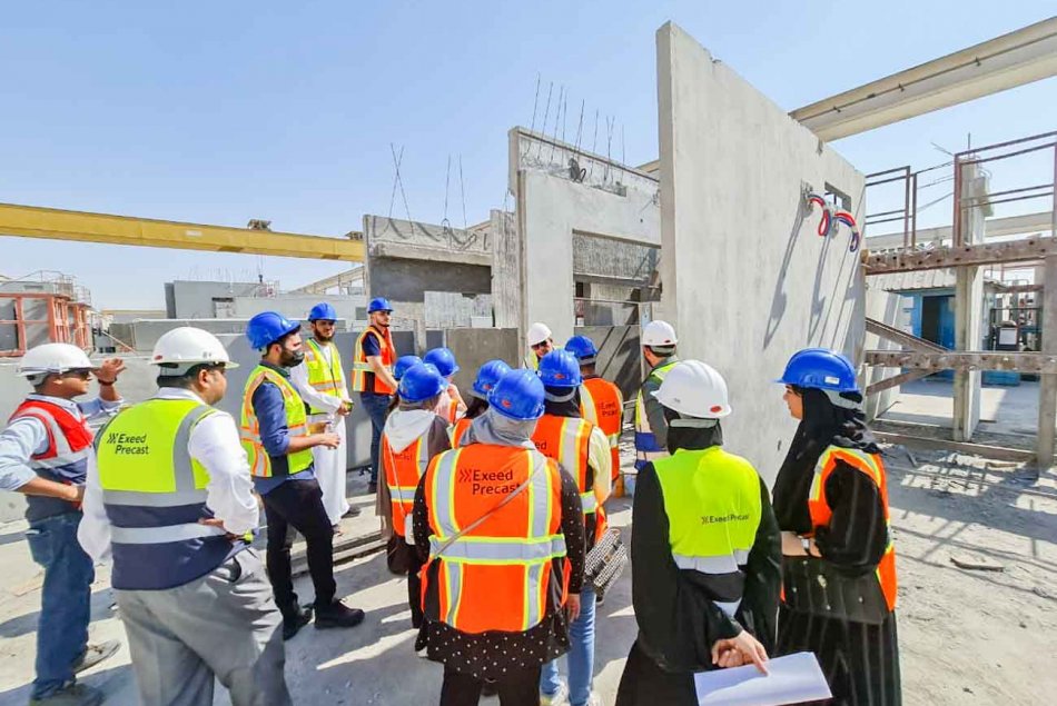 A Student’s Field trip to Exeed Precast