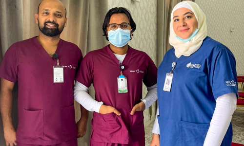 حملة للتبرع بالدم بعنوان 