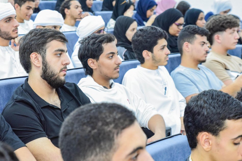 لقاء رئيس الجامعة مع الطلبة الجدد 2023/2024