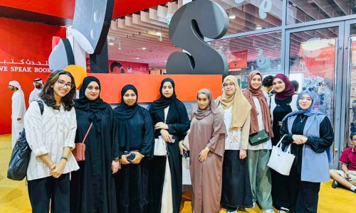 Khalifa Library Organizes a visit to Sharjah International Book Fair 2023