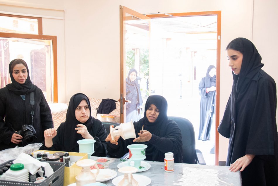 زيارة طلابية إلى الاتحاد النسائي العام