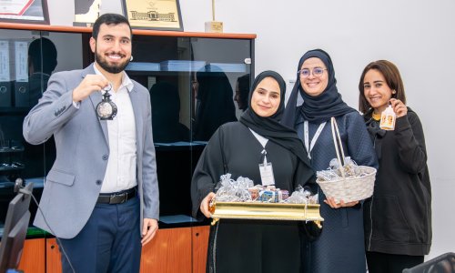 القبول والتسجيل وكلية الأعمال تنشران البهجة بمناسبة قدوم شهر رمضان المبارك