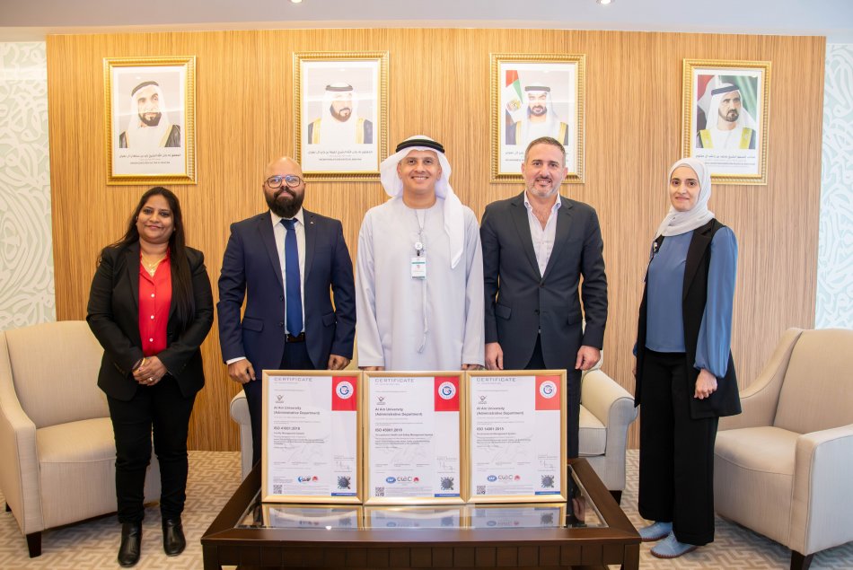 Receiving ISO Certificate