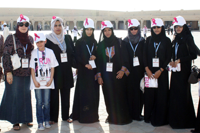 AAU Students Take Part in Fun Run