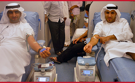 AU, AD Campus, Organizes a Blood Donation Campaign