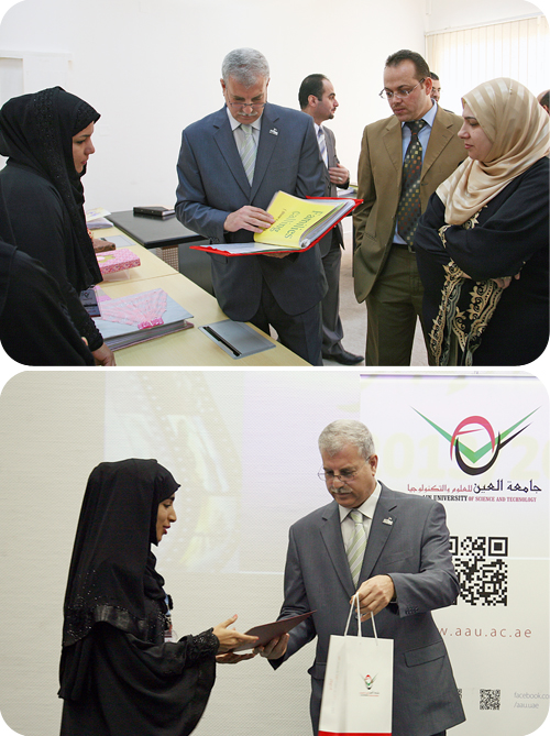 Portfolio Day at Al Ain University