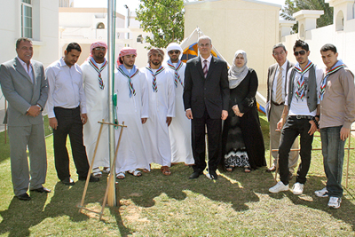 Al Ain University Scouts Learn to &ldquo;Live Outdoors&rdquo;
