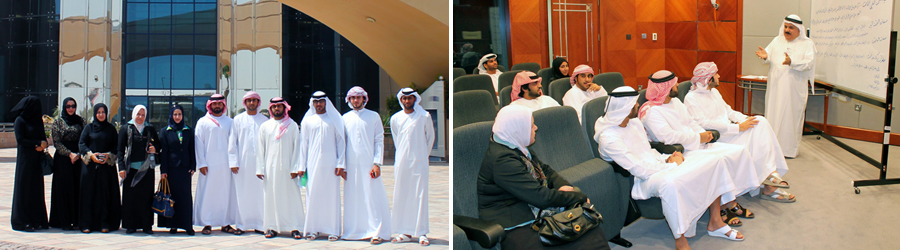 AAU Student Delegation Visits ECSSR
