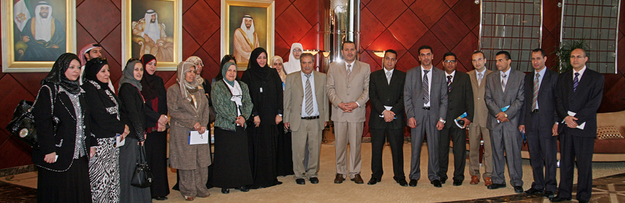 AAU Academic Delegation Visits ECSSR