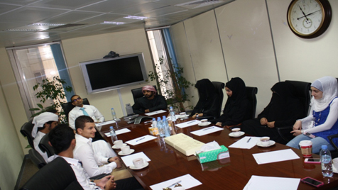 AAU Students Visit Ernst & Young, Abu Dhabi