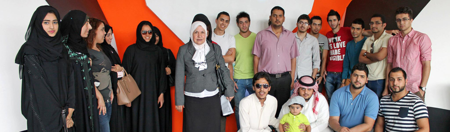AAU Students Visit ADISE 2013