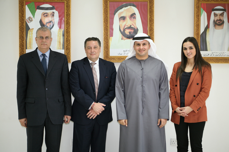 AAU Chancellor Receives &lsquo;Escuela De Finanzas&rsquo; President