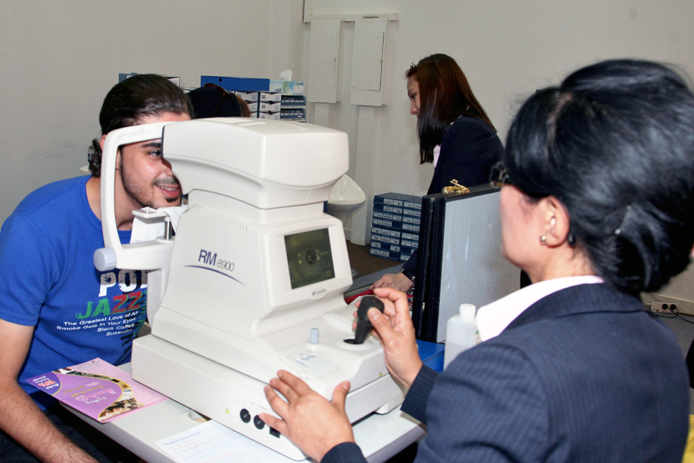 Healthy Vision Campaign at AAU Campus