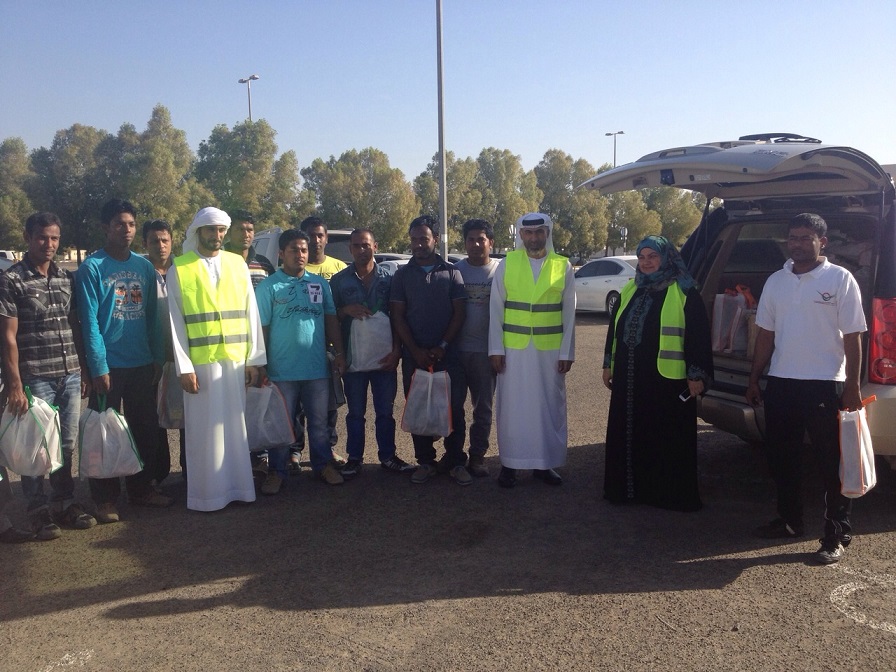 Al Ain University Participates in the Al Ain Warm Winter Campaign Al Ain University Participates in the Al Ain Warm Winter Campaign