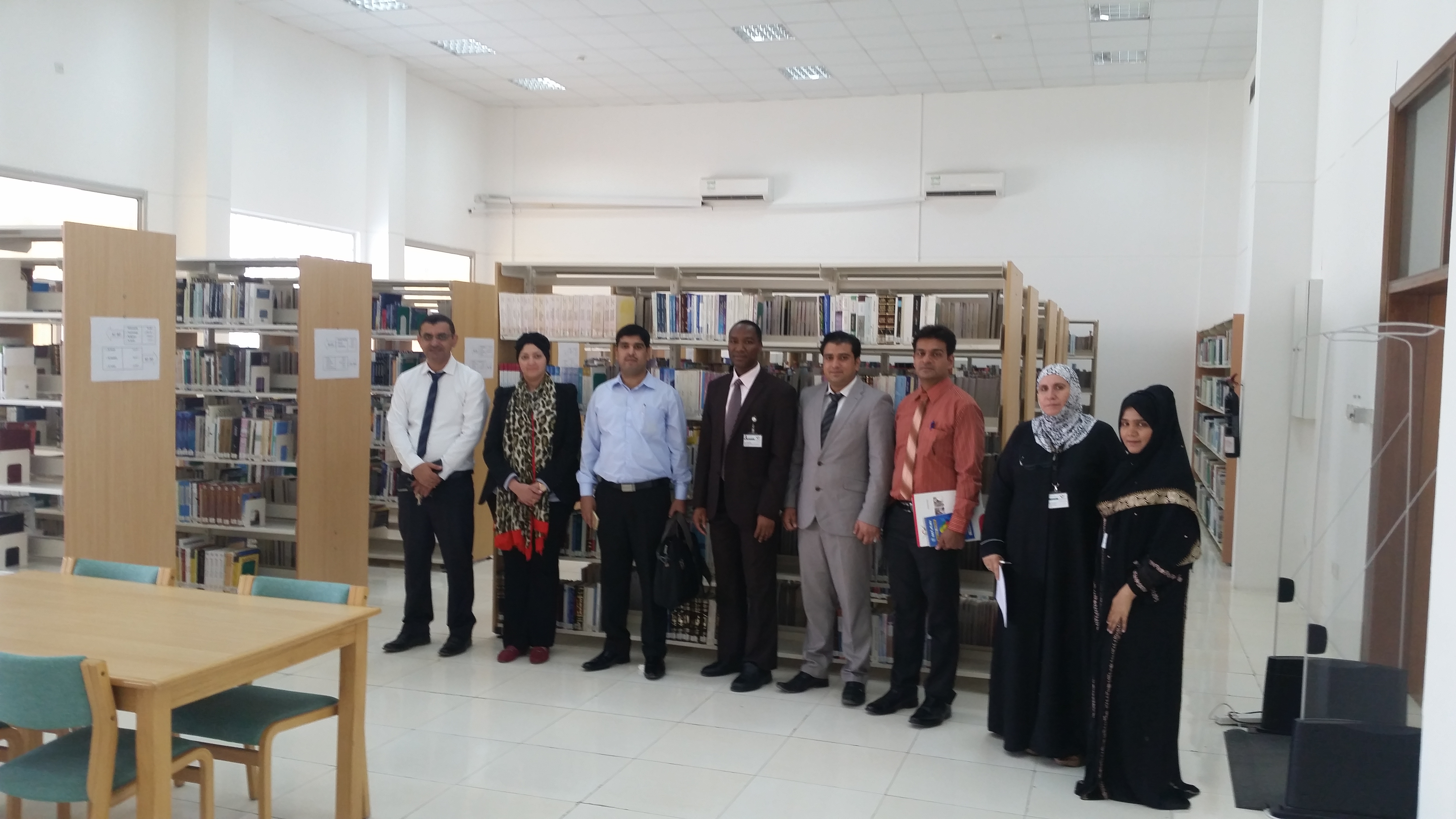 المكتبة، مكتبة الجامعة، جامعة العين، العين، أبوظبي، الإمارات
